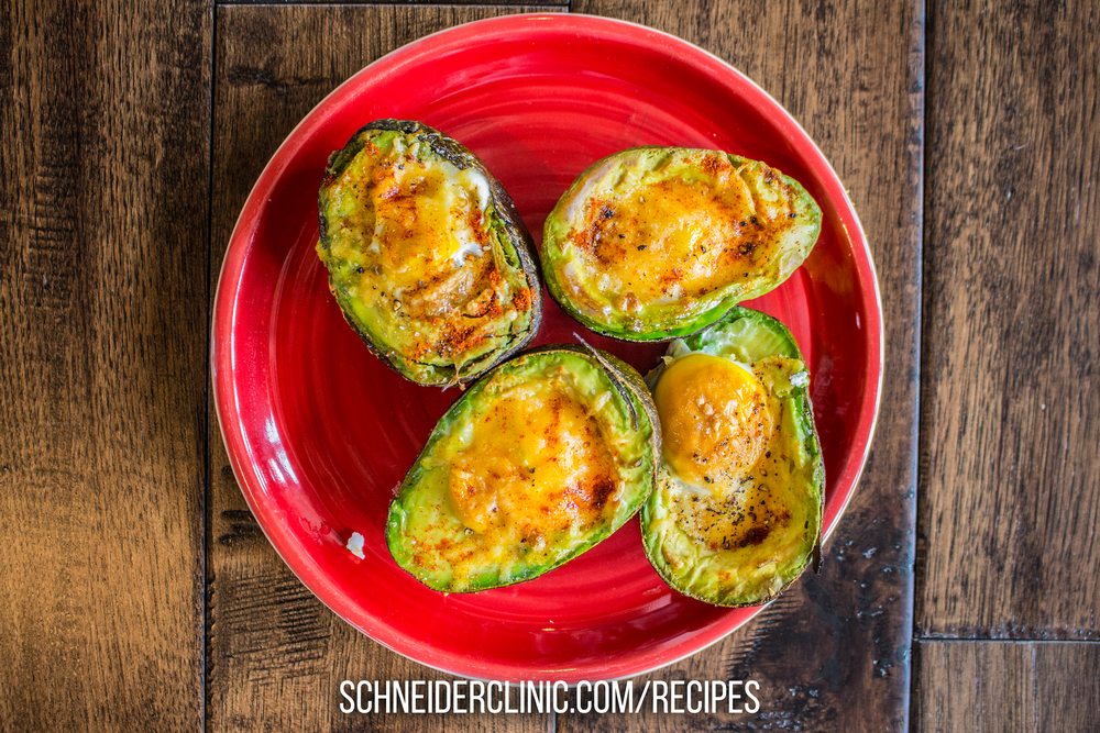 Baked Eggs in Avocado