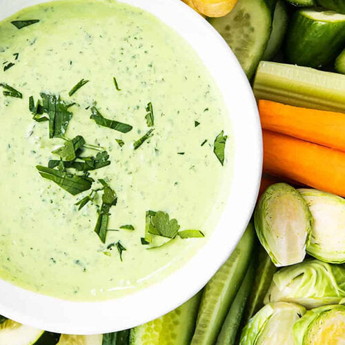 GREEN GODDESS DIP AND DRESSING