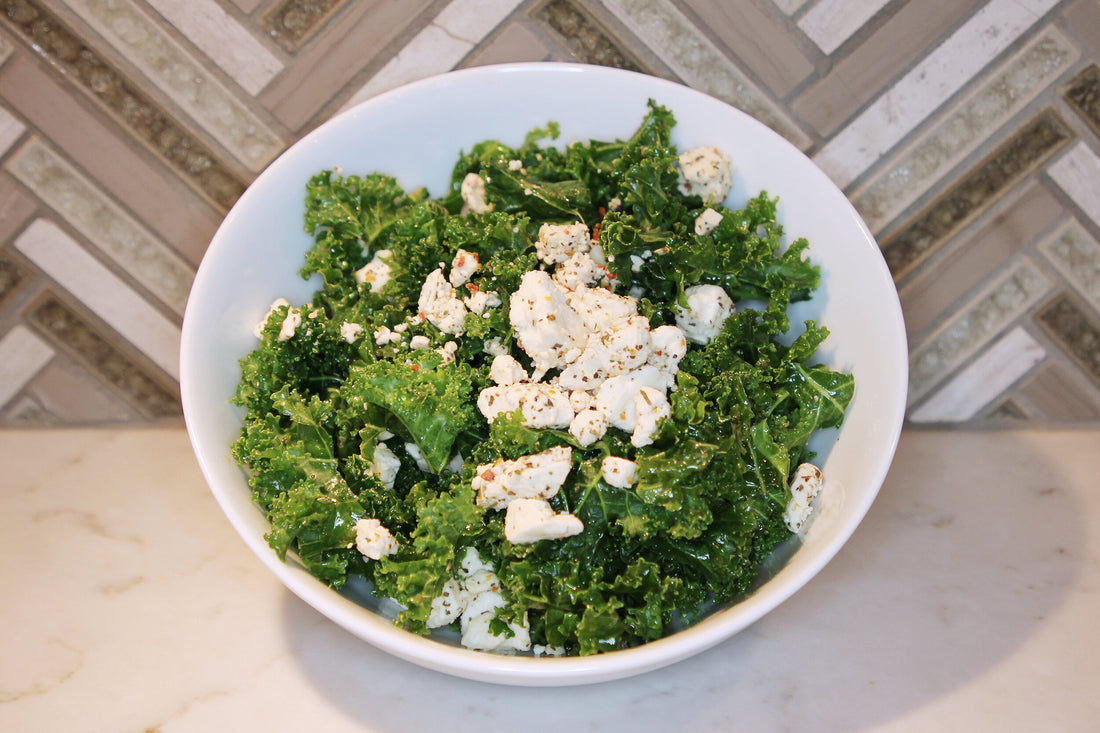 Ginger Honey Kale Salad