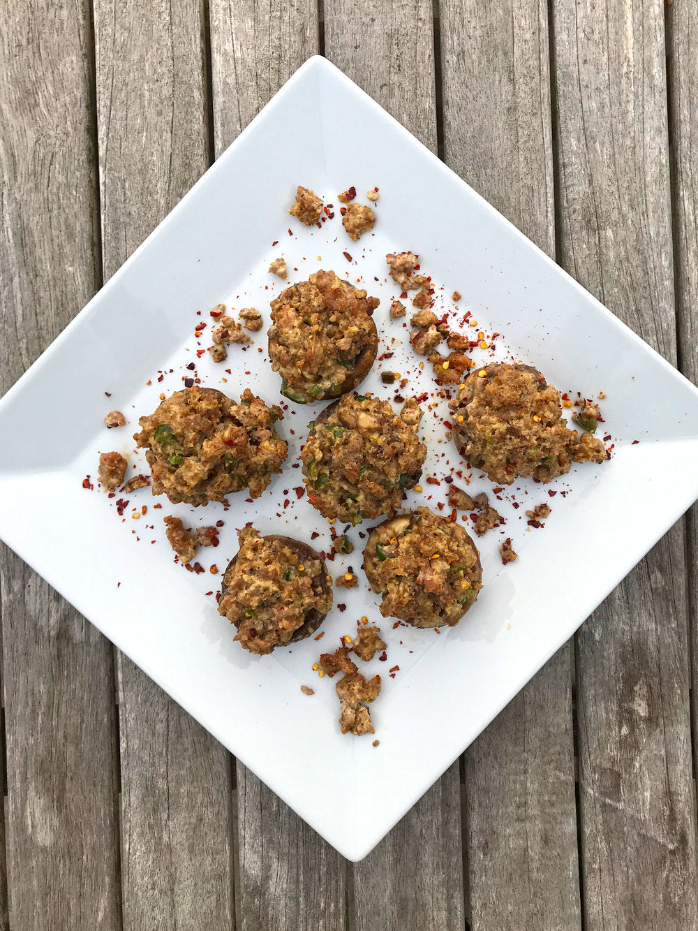 Sausage Stuffed Mushrooms